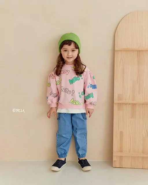 e.ru - Korean Children Fashion - #todddlerfashion - Hello Tee - 4