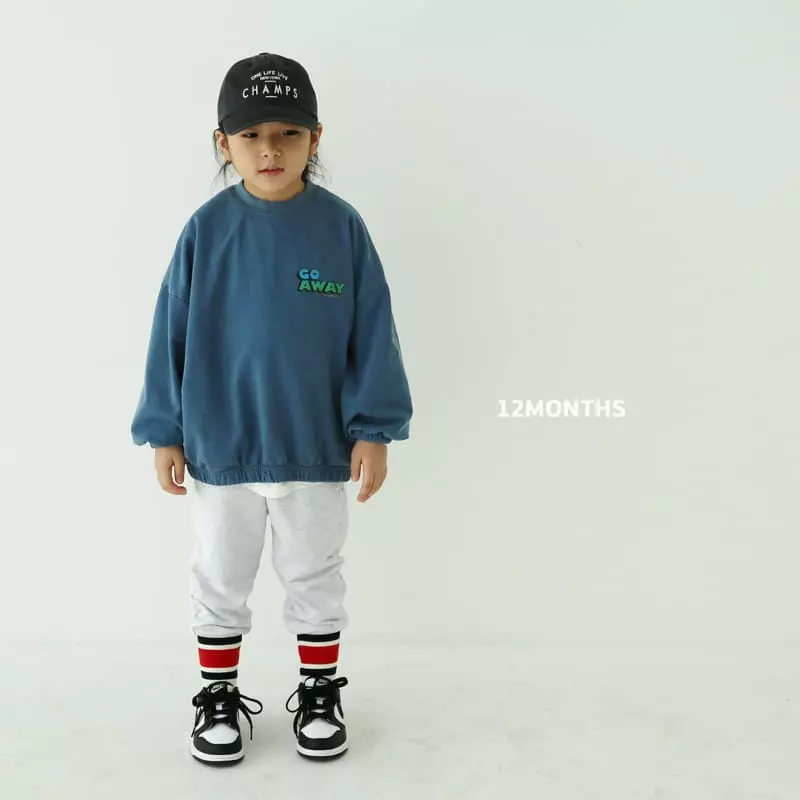 12 Month - Korean Children Fashion - #Kfashion4kids - Pigment Sweatshirt