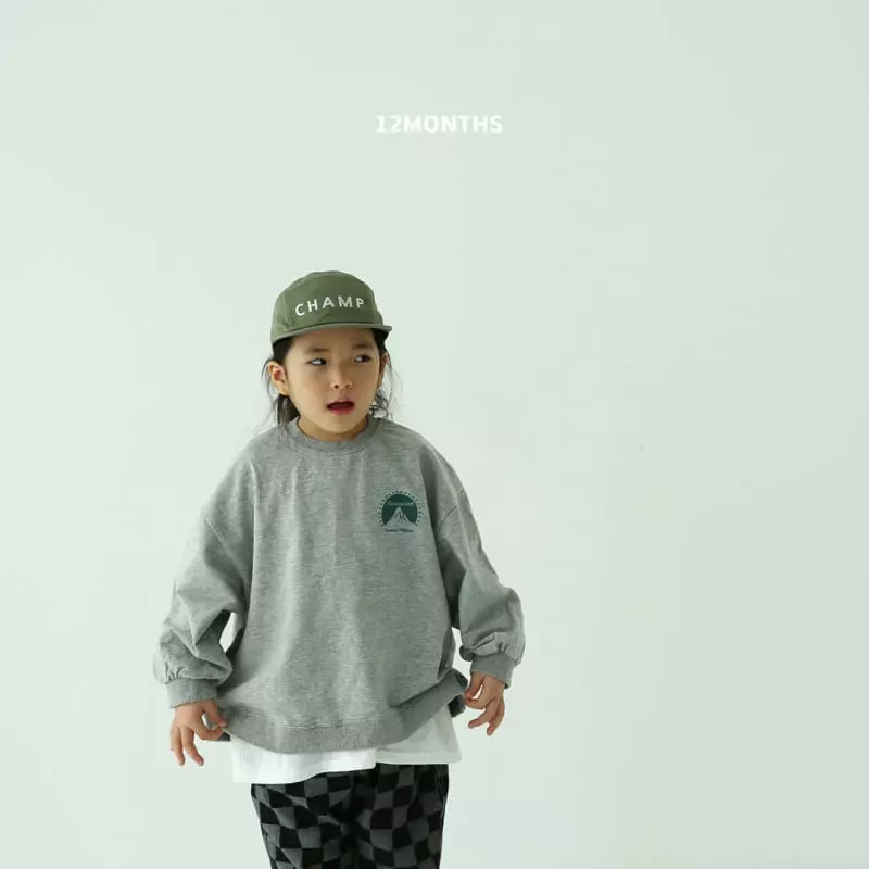 12 Month - Korean Children Fashion - #Kfashion4kids - Mountain Sweatshirt - 6