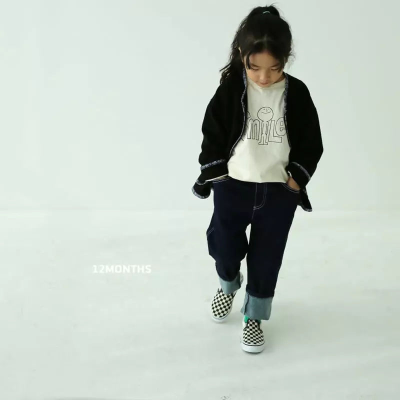 12 Month - Korean Children Fashion - #childrensboutique - Smile Tee - 7