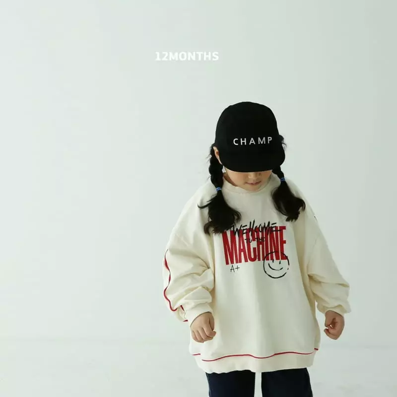 12 Month - Korean Children Fashion - #childrensboutique - Machine Sweatshirt