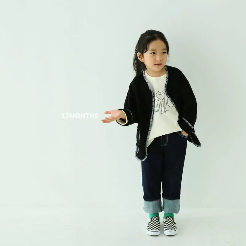 12 Month - Korean Children Fashion - #designkidswear - Smile Tee - 8