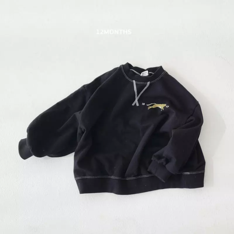 12 Month - Korean Children Fashion - #discoveringself - S Chita Sweatshirt - 12