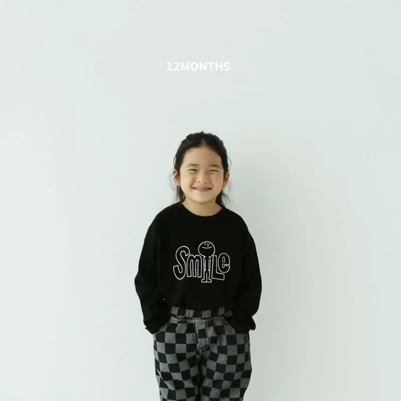 12 Month - Korean Children Fashion - #kidsshorts - Smile Tee - 11