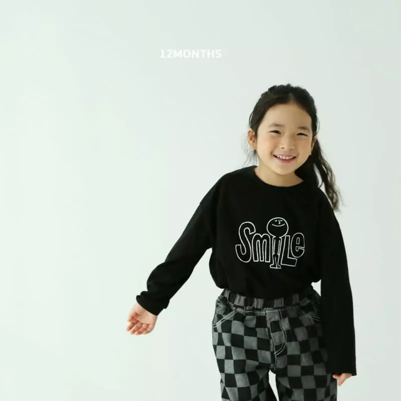 12 Month - Korean Children Fashion - #kidsstore - Smile Tee - 12