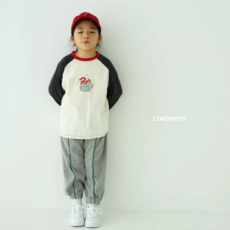 12 Month - Korean Children Fashion - #kidsstore - Pop Raglan Tee - 2