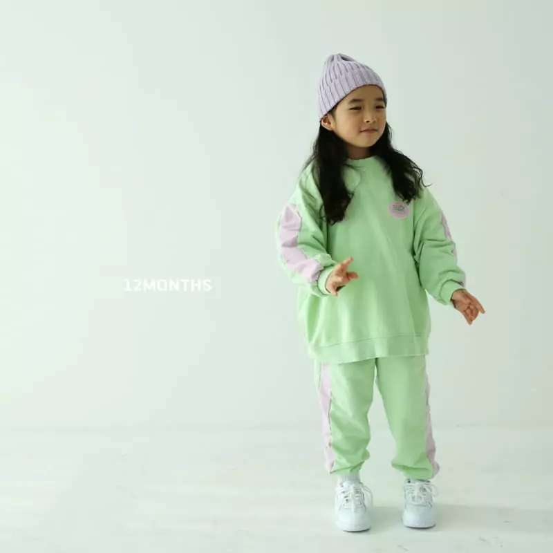 12 Month - Korean Children Fashion - #littlefashionista - Oasis Top Bottom Set - 6