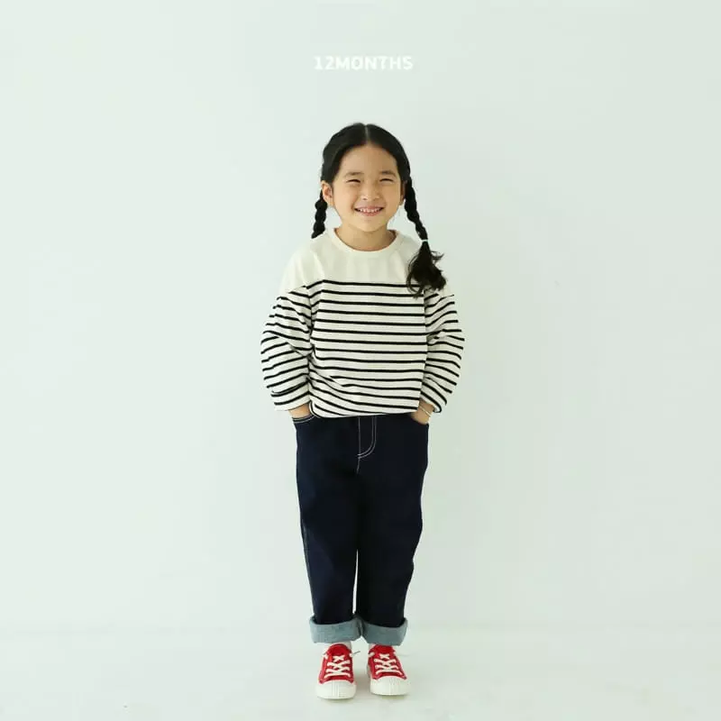 12 Month - Korean Children Fashion - #littlefashionista - Uni Tee - 5