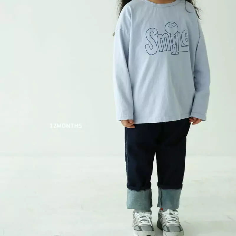 12 Month - Korean Children Fashion - #littlefashionista - Smile Tee