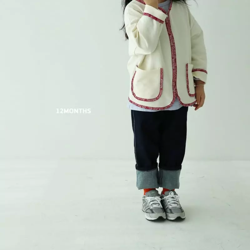 12 Month - Korean Children Fashion - #Kfashion4kids - Paisley Zipper Cardigan - 4