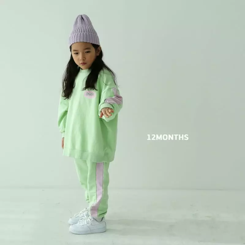12 Month - Korean Children Fashion - #magicofchildhood - Oasis Top Bottom Set - 7