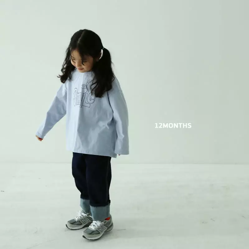 12 Month - Korean Children Fashion - #magicofchildhood - Smile Tee - 2