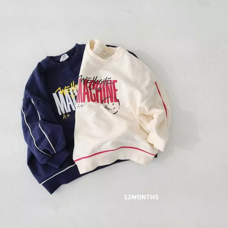 12 Month - Korean Children Fashion - #magicofchildhood - Machine Sweatshirt - 10