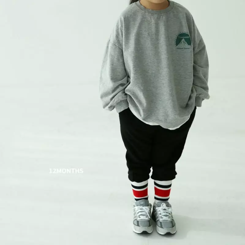 12 Month - Korean Children Fashion - #magicofchildhood - Mountain Sweatshirt - 8