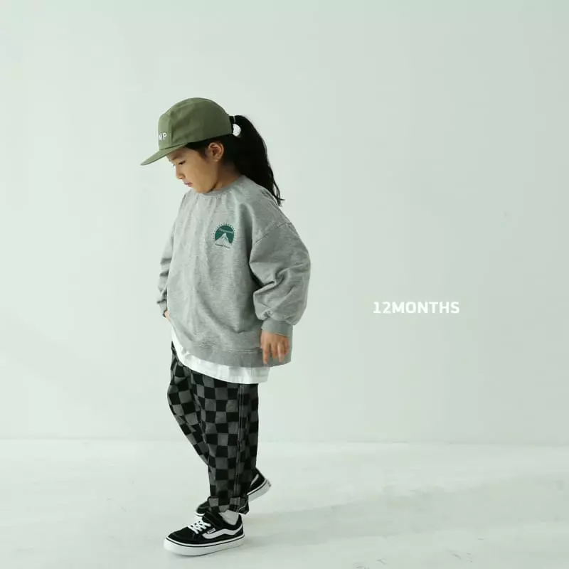 12 Month - Korean Children Fashion - #minifashionista - Mountain Sweatshirt - 9