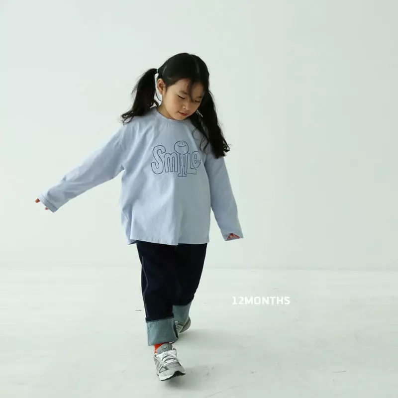 12 Month - Korean Children Fashion - #minifashionista - Smile Tee - 4