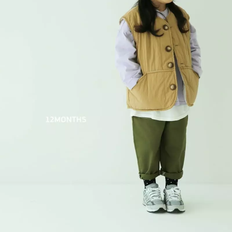 12 Month - Korean Children Fashion - #todddlerfashion - Basrak Vest - 7