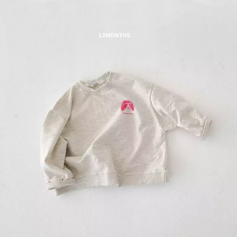 12 Month - Korean Children Fashion - #toddlerclothing - Mountain Sweatshirt - 12