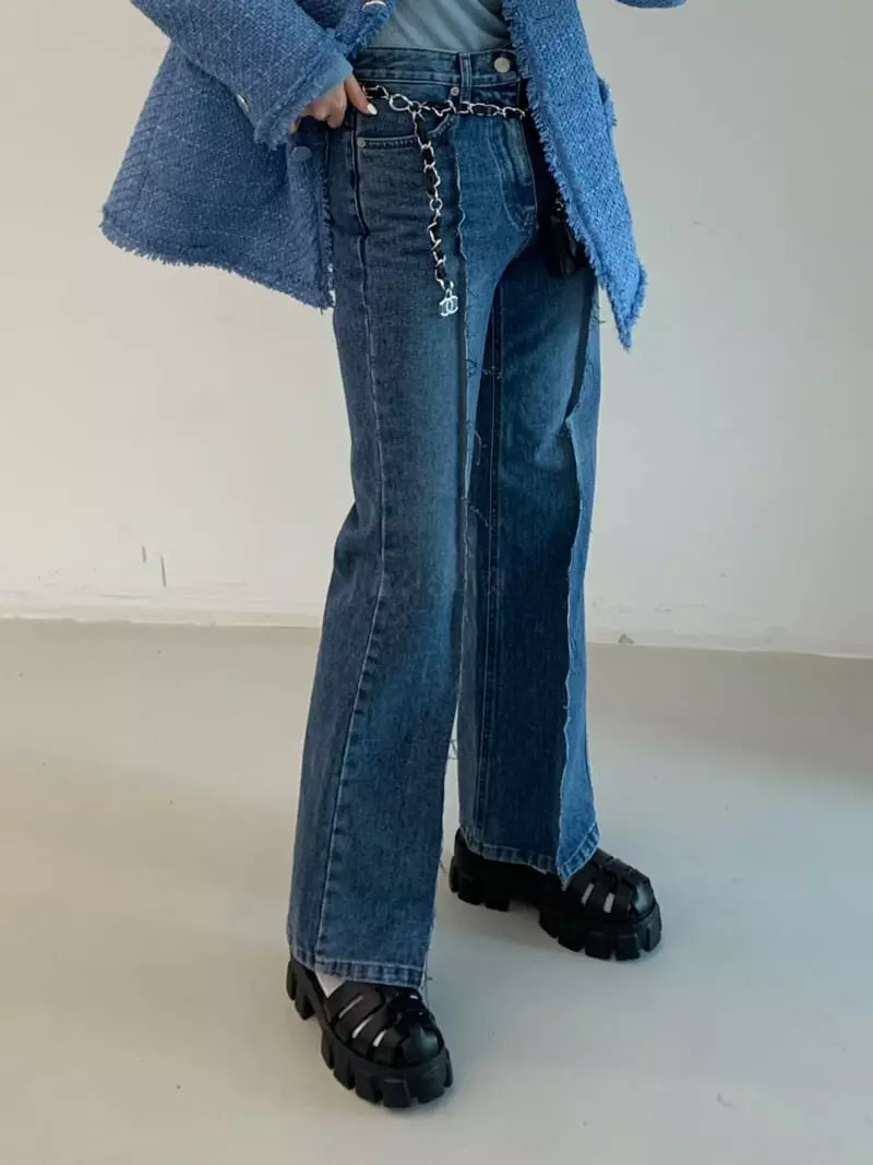 140 Avenue - Korean Women Fashion - #womensfashion - Straight Pin Tuck Pants - 4