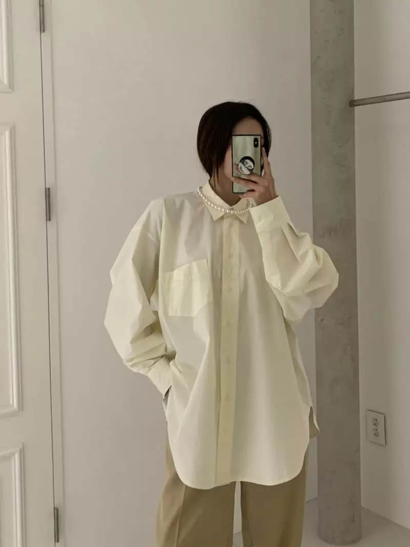 140 Avenue - Korean Women Fashion - #momslook - Drapping Shirt - 3