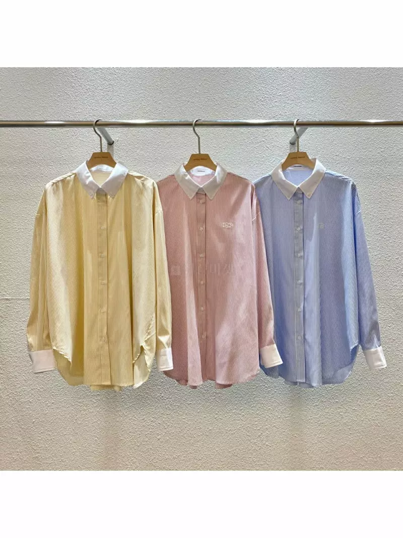 140 Avenue - Korean Women Fashion - #womensfashion - Sell Coloring Shirt - 4