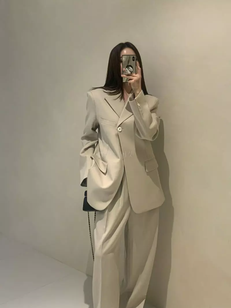 140 Avenue - Korean Women Fashion - #momslook - One Button Jacket - 3
