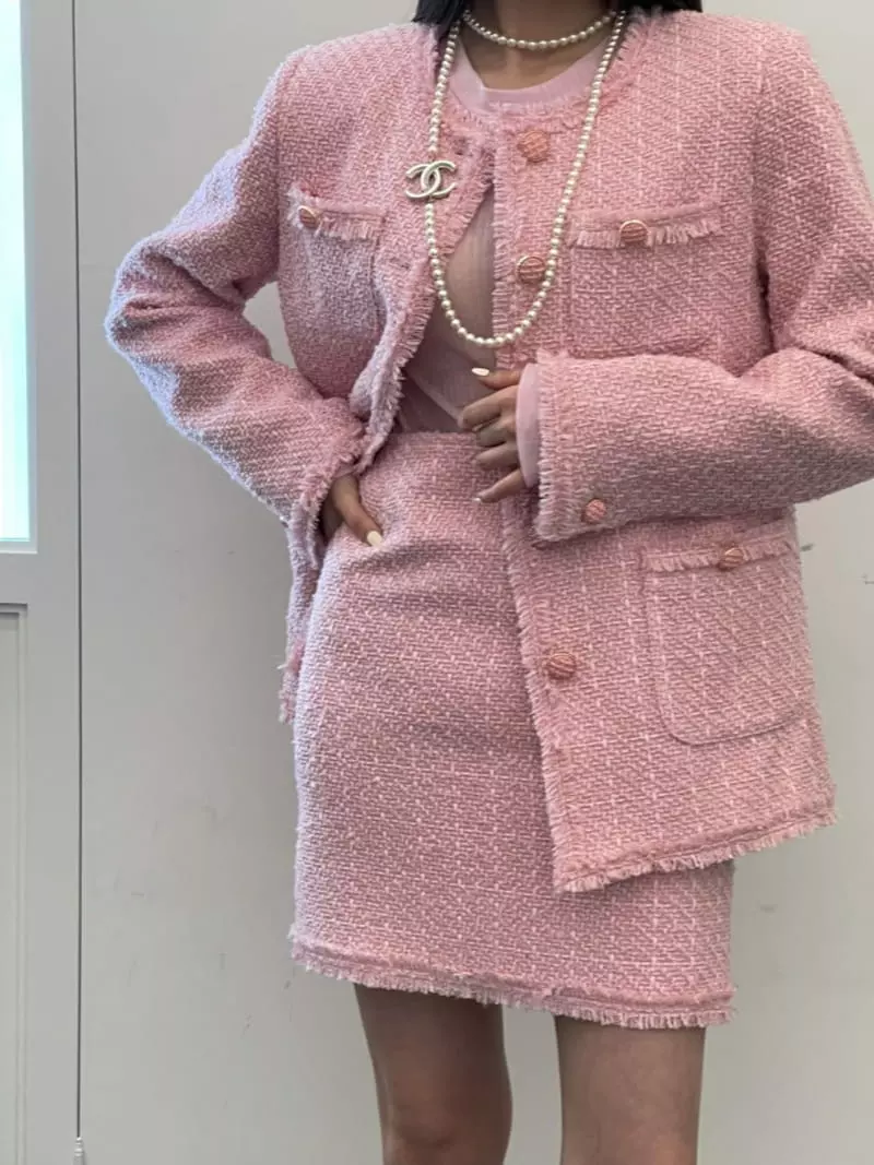 140 Avenue - Korean Women Fashion - #momslook - Stamen Tweed Jacket - 2