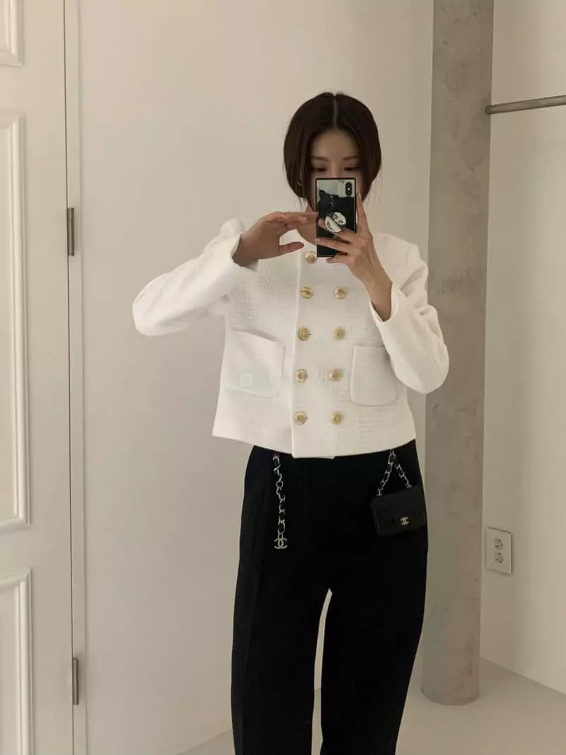 140 Avenue - Korean Women Fashion - #momslook - Celin Round Jacket