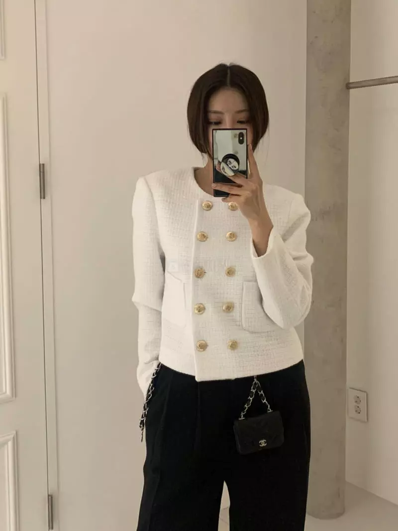 140 Avenue - Korean Women Fashion - #momslook - Celin Round Jacket - 2