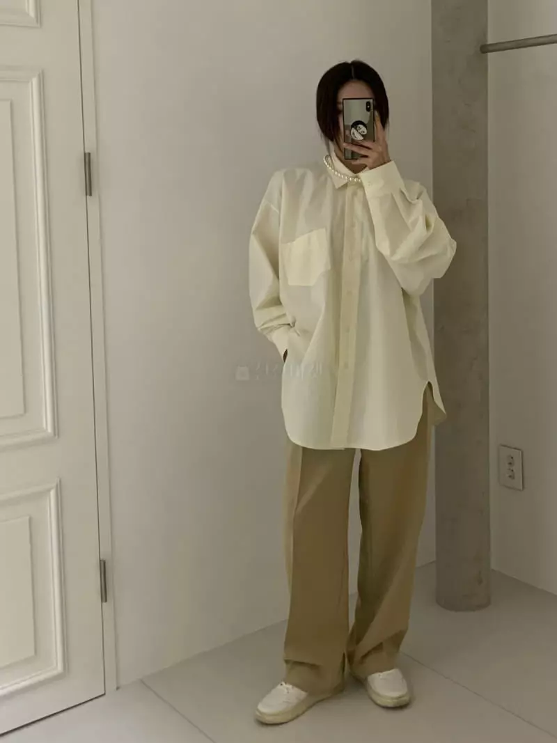 140 Avenue - Korean Women Fashion - #momslook - Drapping Shirt - 4