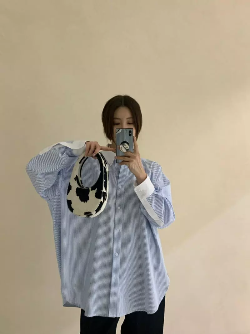 140 Avenue - Korean Women Fashion - #womensfashion - Sell Coloring Shirt - 3