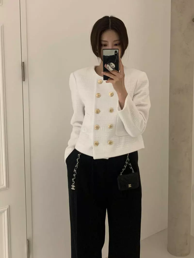 140 Avenue - Korean Women Fashion - #womensfashion - Celin Round Jacket - 3