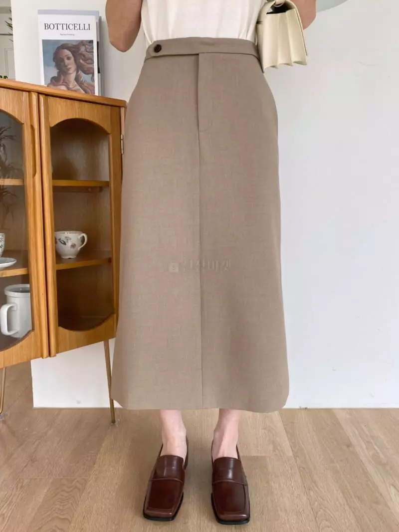 3.Another - Korean Women Fashion - #momslook - Season Skirt - 2