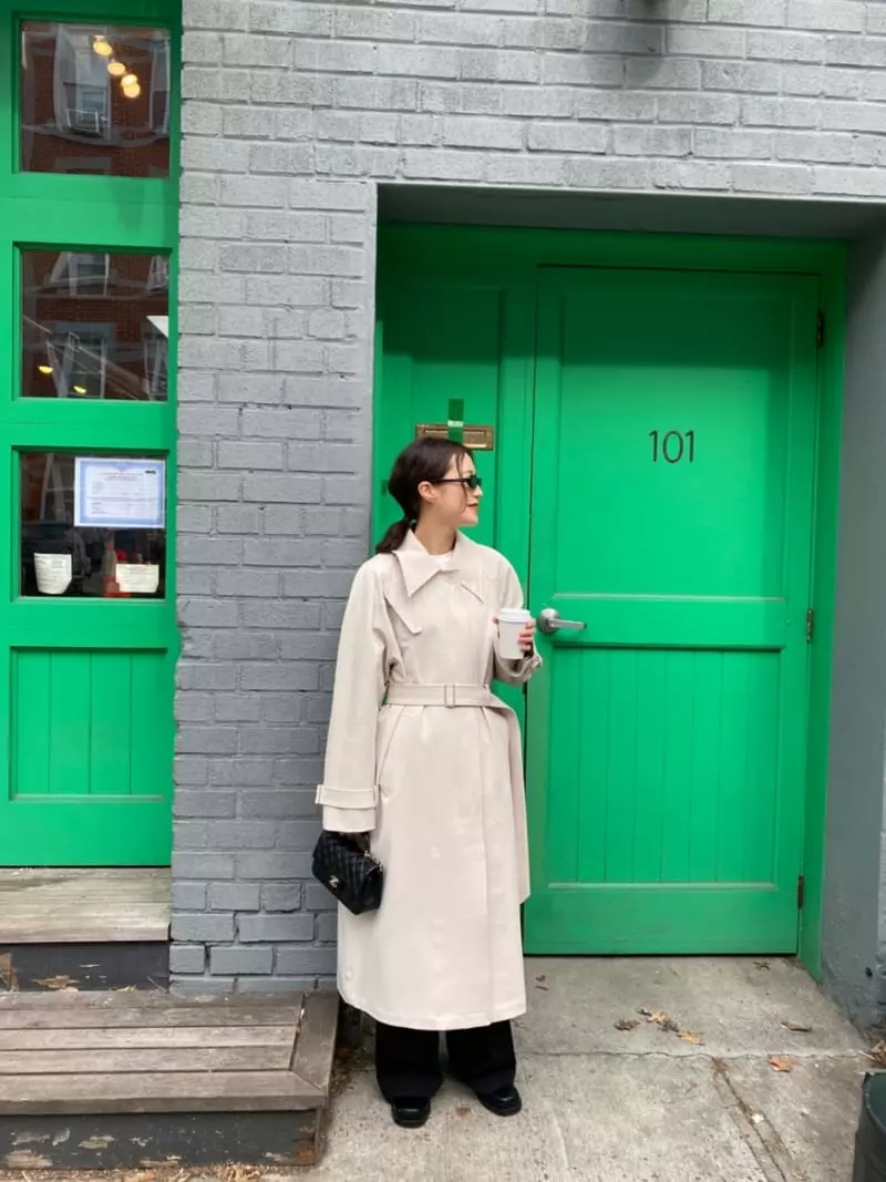 3.Another - Korean Women Fashion - #momslook - Trendy Trench Coat