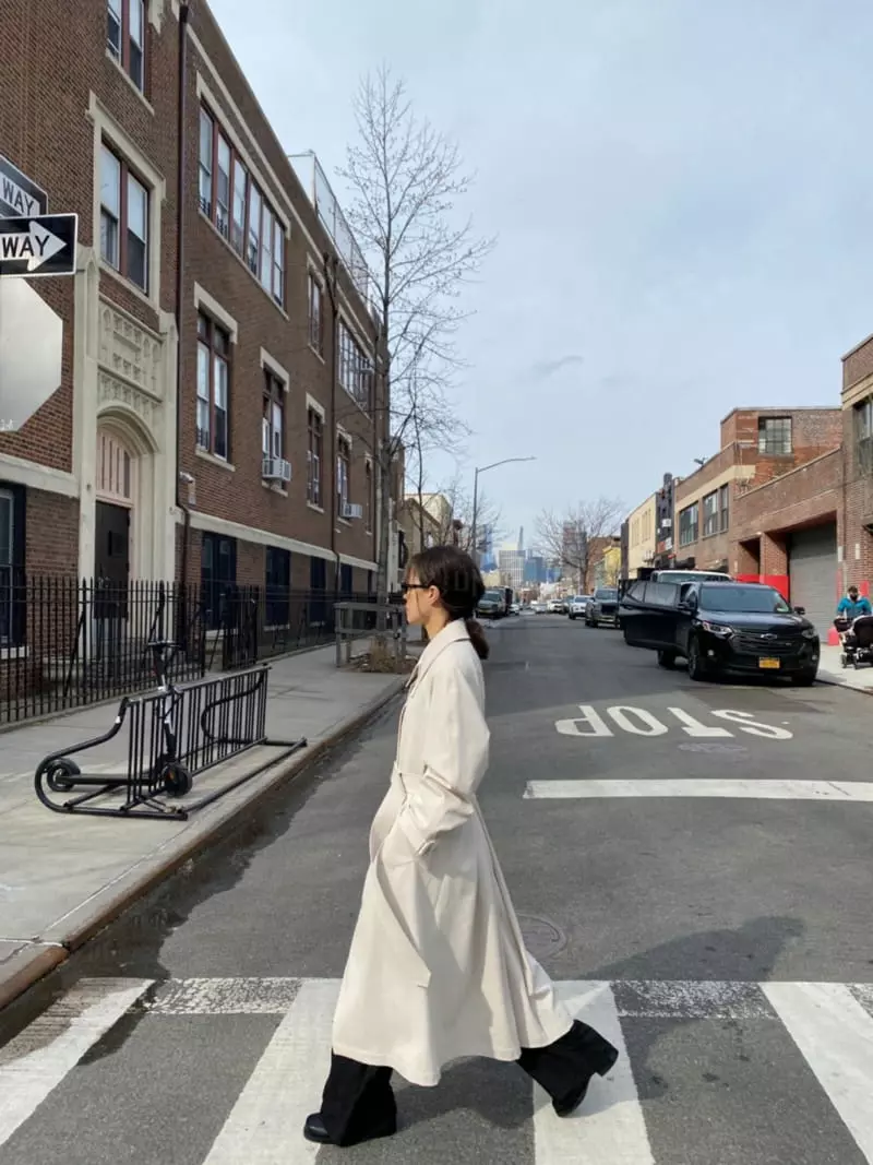 3.Another - Korean Women Fashion - #pursuepretty - Trendy Trench Coat - 5