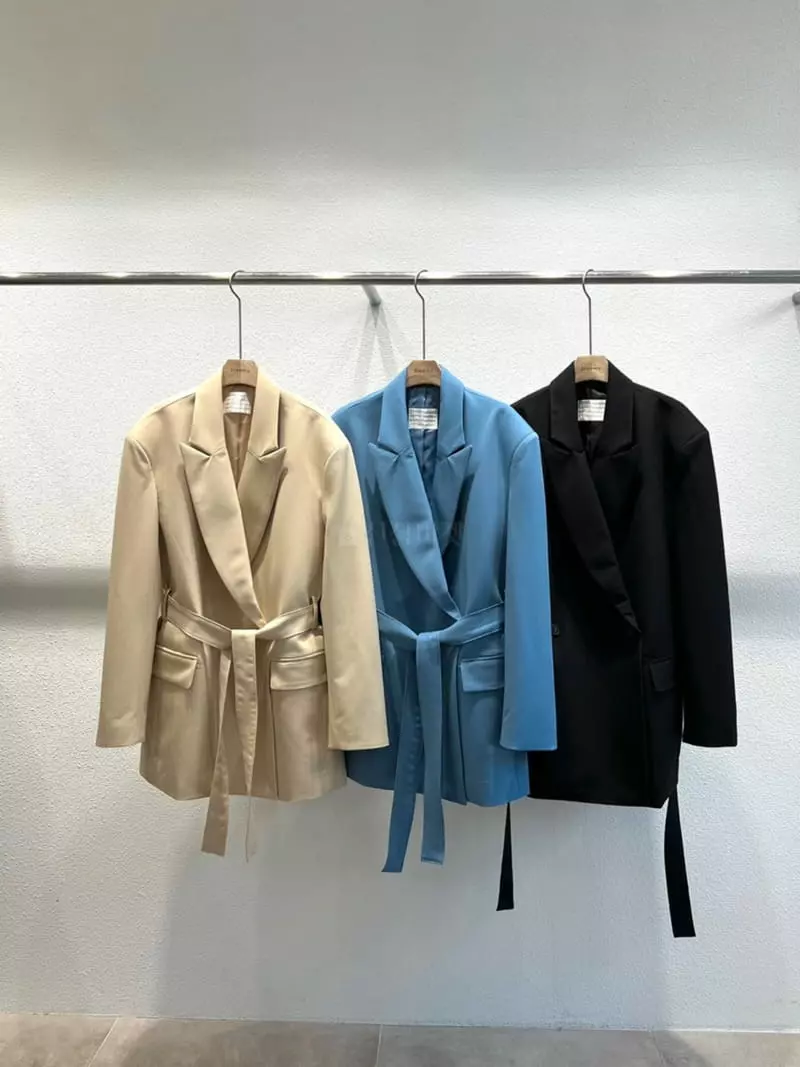 3Rooms - Korean Women Fashion - #momslook - Arc Double Jacket - 3