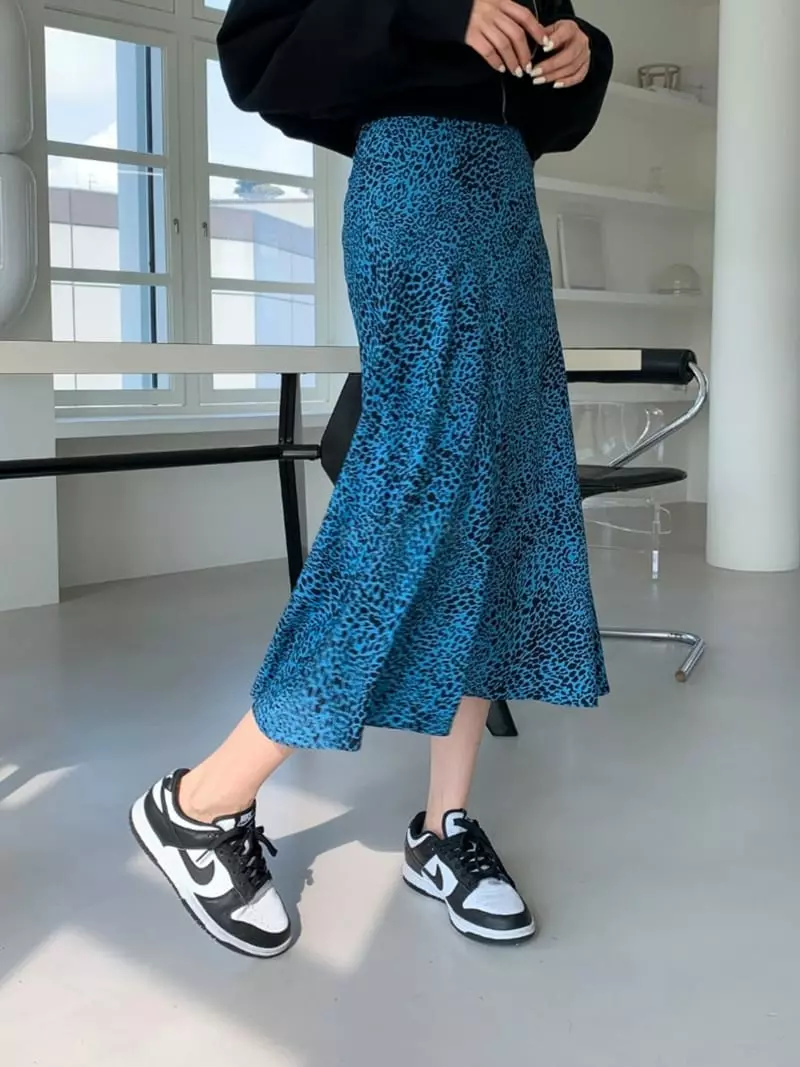 3Rooms - Korean Women Fashion - #shopsmall - Leopard Skirt
