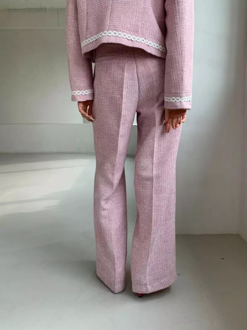 3Rooms - Korean Women Fashion - #womensfashion - Sha Tweed Pants
