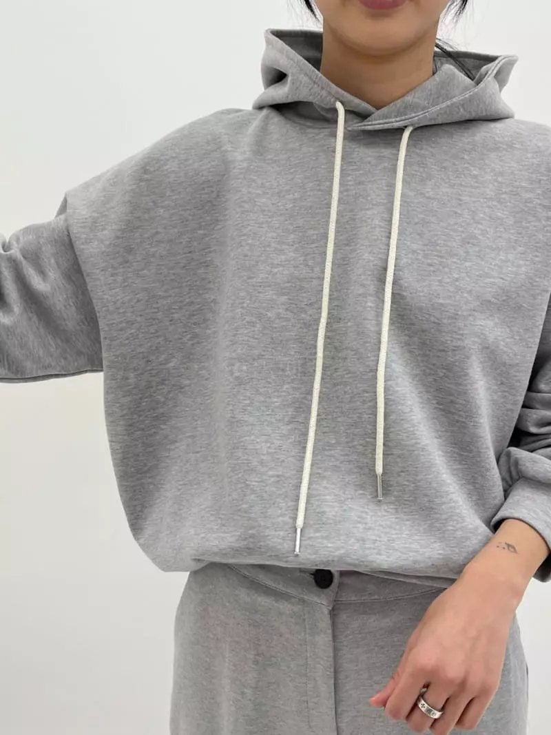 A Point - Korean Women Fashion - #momslook - Buntto Hoody Tee - 3