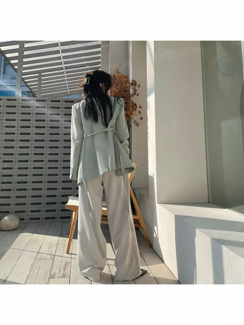 A Point - Korean Women Fashion - #momslook - Audi Jacket - 4