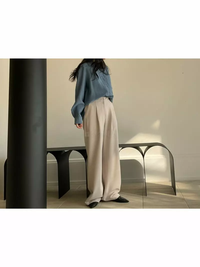 A Point - Korean Women Fashion - #momslook - Natural Blouse - 2
