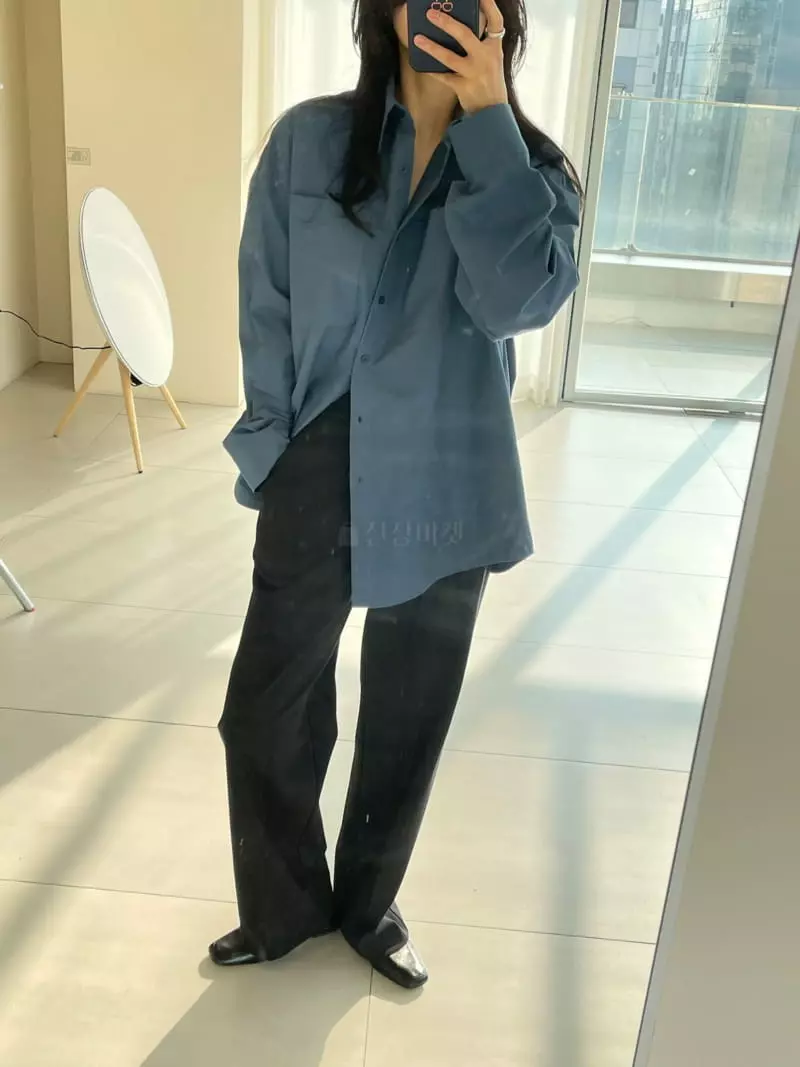 A Point - Korean Women Fashion - #womensfashion - Boxy Shirt
