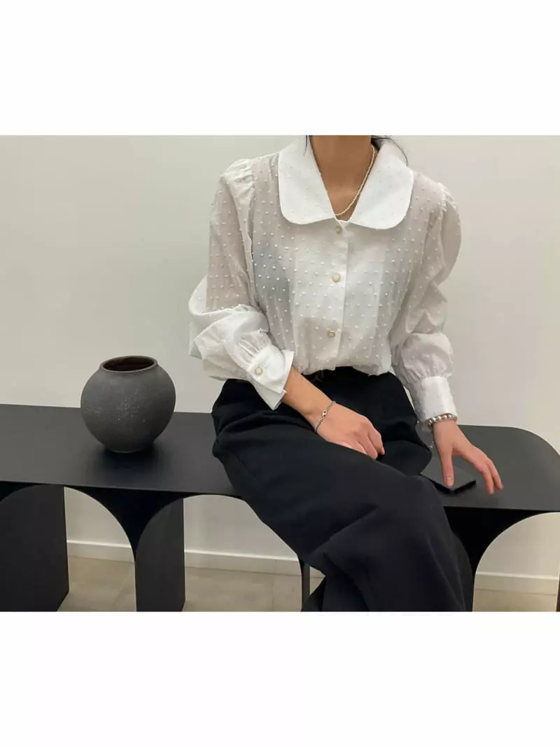 A Point - Korean Women Fashion - #womensfashion - Petite Blouse