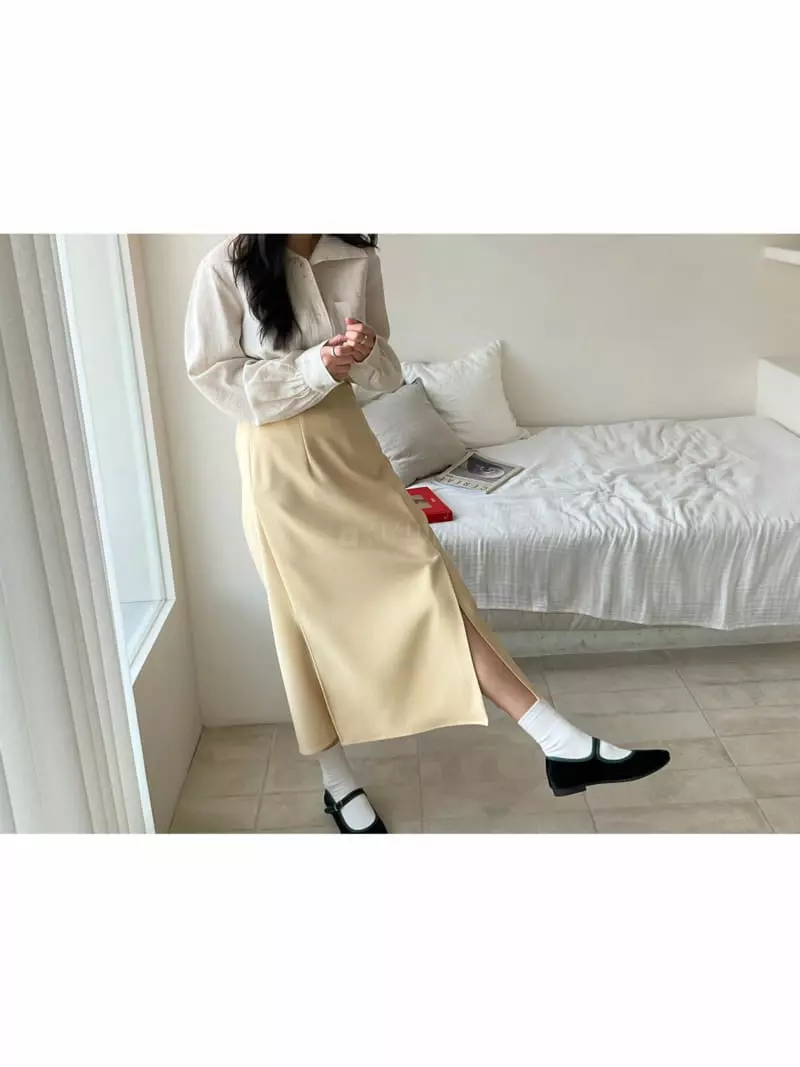 A Point - Korean Women Fashion - #womensfashion - Open SKIRT - 3