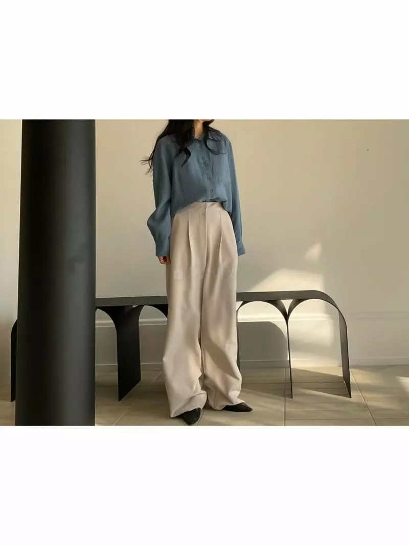 A Point - Korean Women Fashion - #womensfashion - Natural Blouse