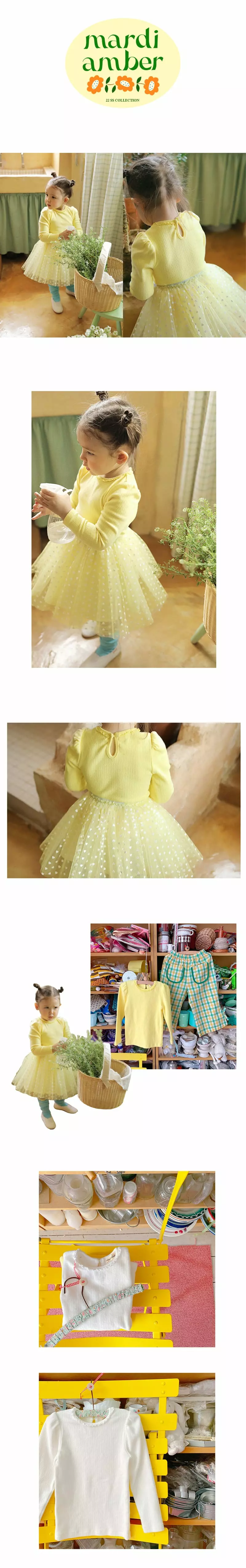 AMBER - Korean Children Fashion Brand - #childrensboutique - Charlotte Tee - 2