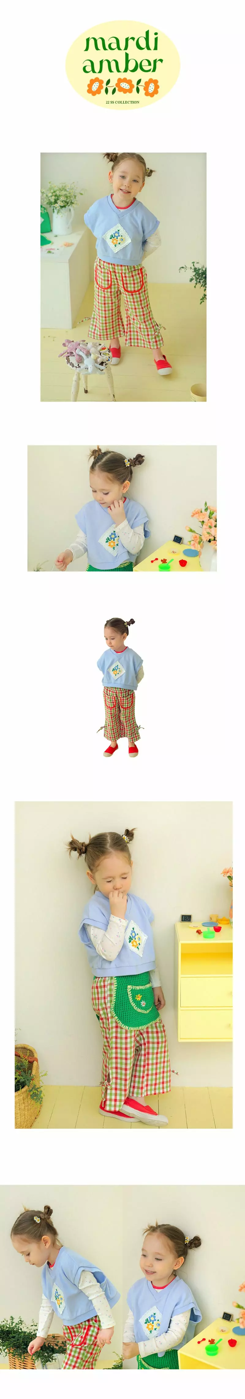 AMBER - Korean Children Fashion Brand - #minifashionista - Wendy Vest - 2