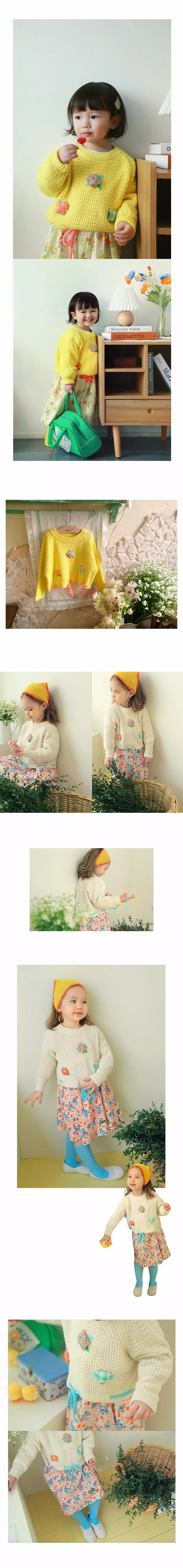 AMBER - Korean Children Fashion Brand - #minifashionista - Roel Knit Pullover - 3