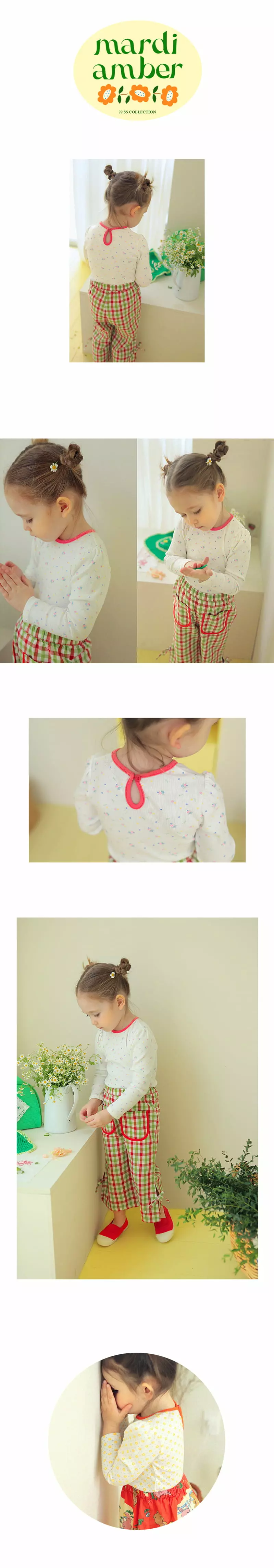 AMBER - Korean Children Fashion Brand - #prettylittlegirls - Daisy Tee - 2