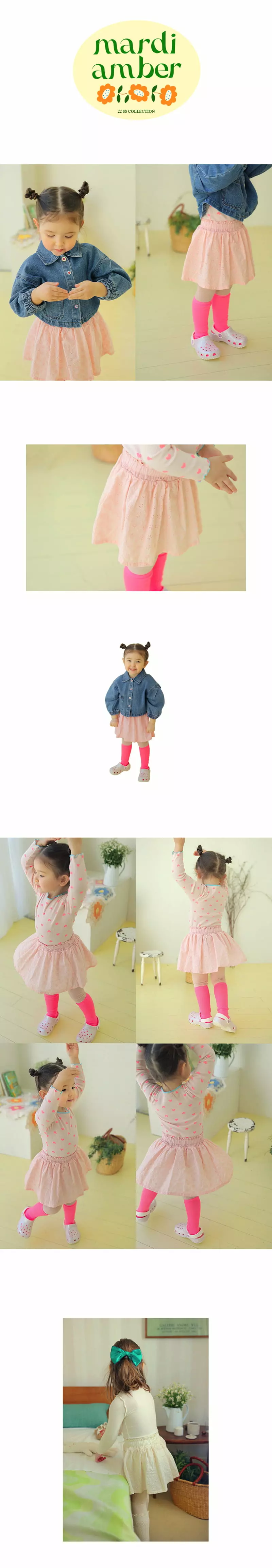 AMBER - Korean Children Fashion Brand - #todddlerfashion - Erica Skirt - 2